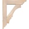 Ekena Millwork Balboa Traditional Smooth Bracket w/ Offset Brace, Douglas Fir, 5 1/2"W x 20"D x 24"H BKT0604X20X24BOA01SDF - alternate 4